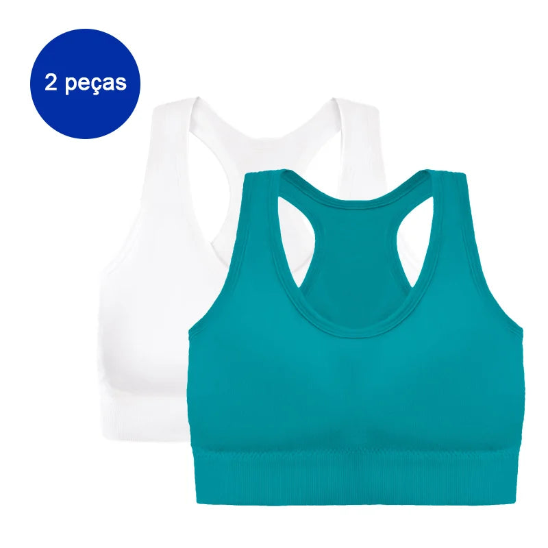 2 Pieces Women's Gym Tops, Women's Tops, Women's Bra, Sexy Bras, Sports Bras, Academy, Women's Sutians