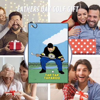 Funny Microfiber Premium Golf Towel,Printed Golf Towels for Golf Bags for Men&Women, Great Golf Accessories for Men Golfers