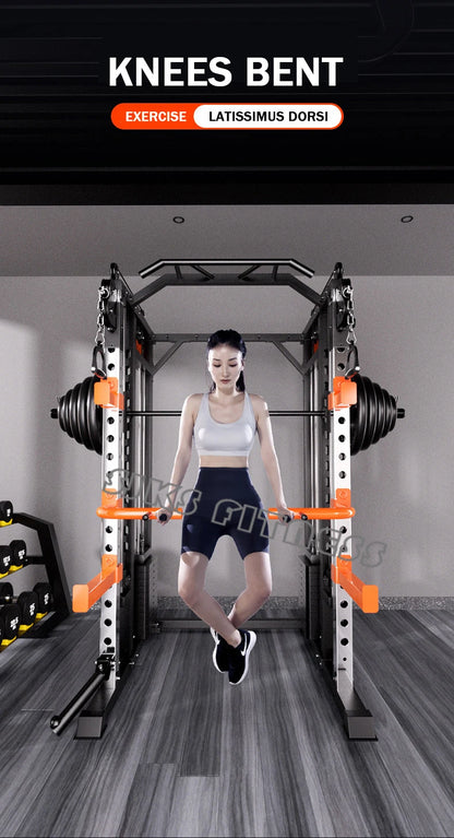 Household & Gym Combination Multifunctional Flying Bird Gantry, Comprehensive Trainer Fitness Equipment, Squat Stand