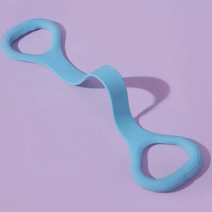 652D 8 Fitness Resistance Band Training Elastic Ropes for Yoga, Pilates, Stretching