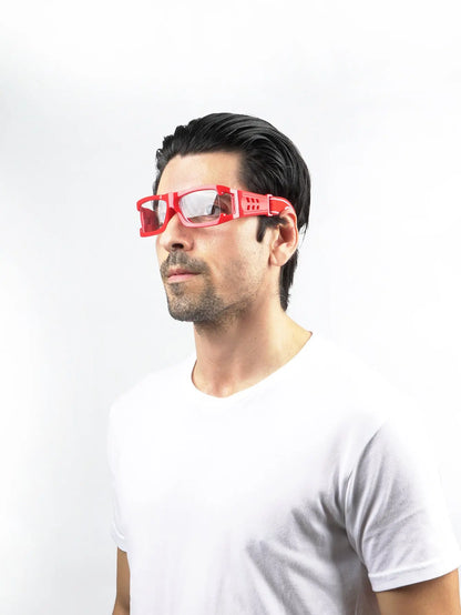 OBAOLAY-Sports Safety Goggles, Basketball, Football, Riding Glasses, Anti-Impact, Anti-Fog, Anti-Wind and Sand Eye Protection, Y