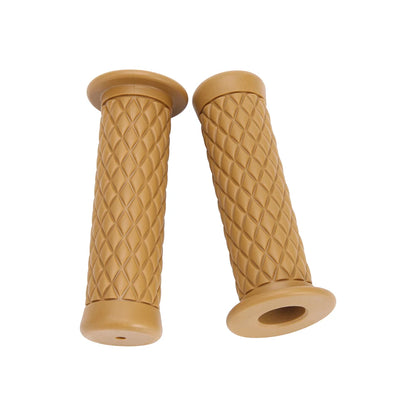 7/8" 22mm 24mm Retro Motorcycle Hand Grips Universal Non-slip Rubber Handlebar Grips for Moto Scooter Motocross Motorbike Grips