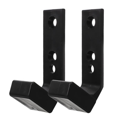 2 Pcs Shelf Bracket Barbell Stand Support Dumbbell Gym Equipment Holder Heavy Duty Clothes
