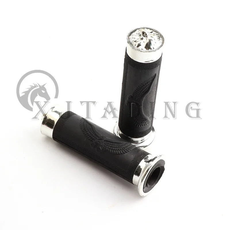 Motorcycle 22mm Handlebar Hand Grips For 49CC 60CC 66CC 80CC 2 stroke Engine Motorbike Motorized Bicycle Push Bike Accessories