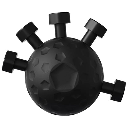 Hand Ball Gripper Exerciser Ergonomic Finger Strength Trainer Anti Slip Finger Exerciser Ball for Musicians Athletes