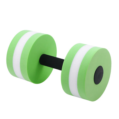 1pc Water Floating Dumbbells Aqua Weights Pool Exercise Hand Barbell Water Aerobics Fitness Accessories Gym