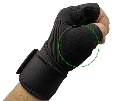 Half Finger Bodybuilding Gym Gloves Weightlifting Dumbbell Kettlebell Training Workout Fitness Gloves For Man  Women