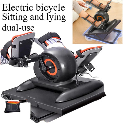 Electric bicycle household sports rehabilitation training equipment  liftable gym machine  exercise bike  running machine home