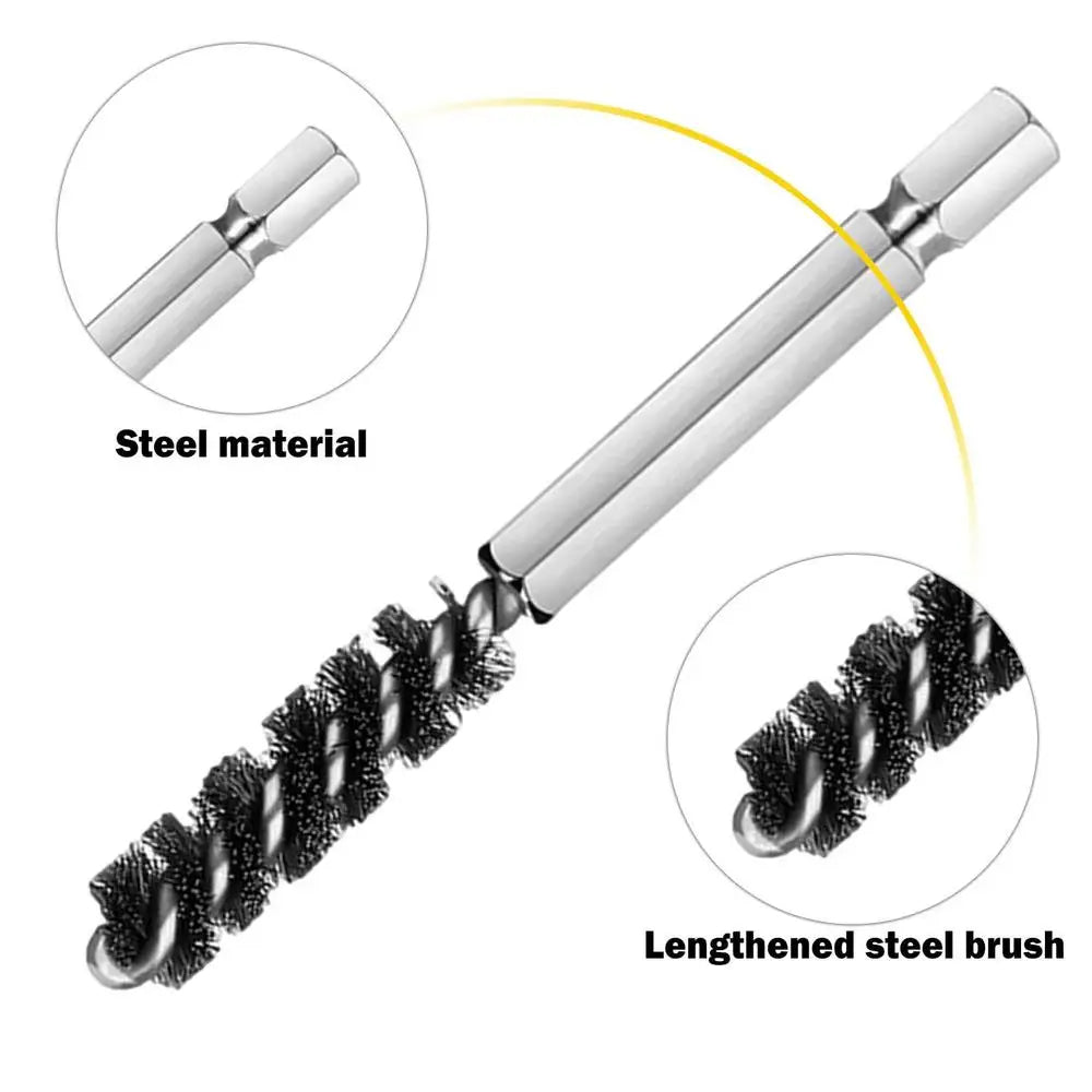Golf Clubs Head Hosel Brush Golf Club Brush Wire Brush Cleaning Polishing Tool Electric Drill Wire Brush for Iron and Wood