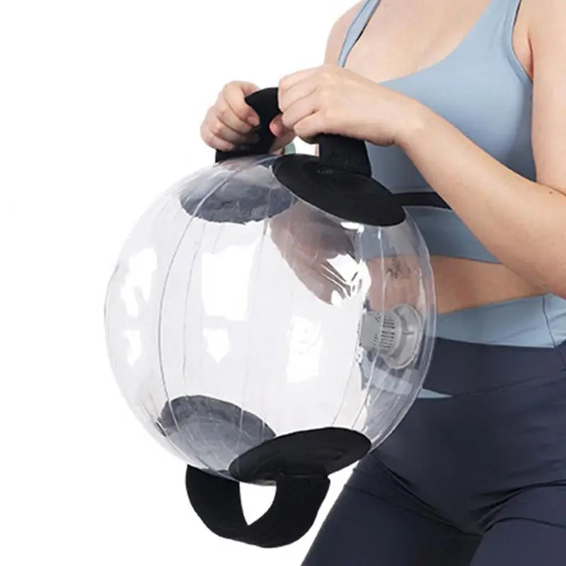 Fitness Aqua Ball Weightlifting Bag Adjustable Dumbbells for Home Gym Equipment Strength Training Water Filled Exercise Ball