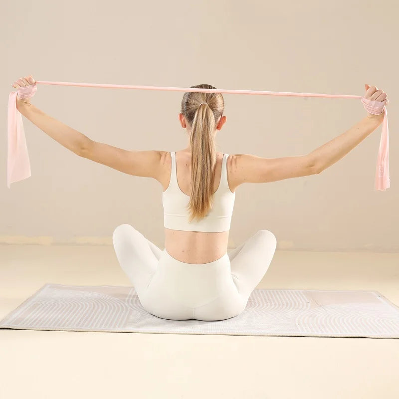 Yoga Resistance Bands for Working Out Exercise Bands Physical Therapy Outdoor Fitness Training Pilates Gym Stretch Elastic Band