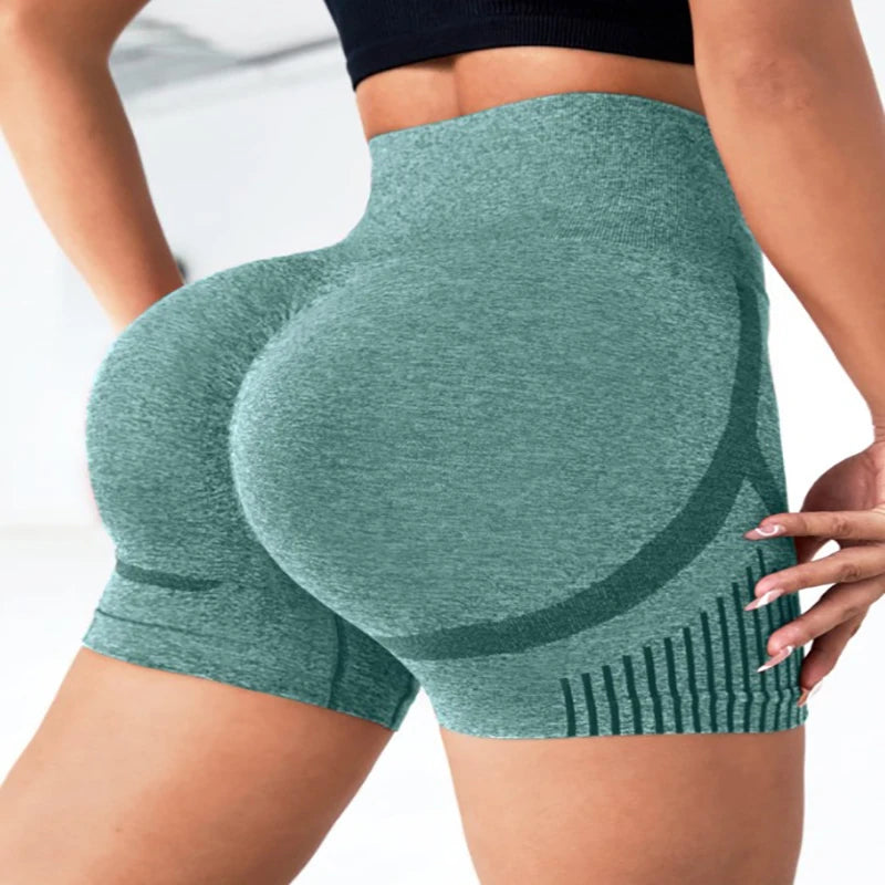 Yoga Leggings Europe and The United States Seamless High Elastic High Waist Quick Dry Leisure Sports Yoga Wear Shorts for Women