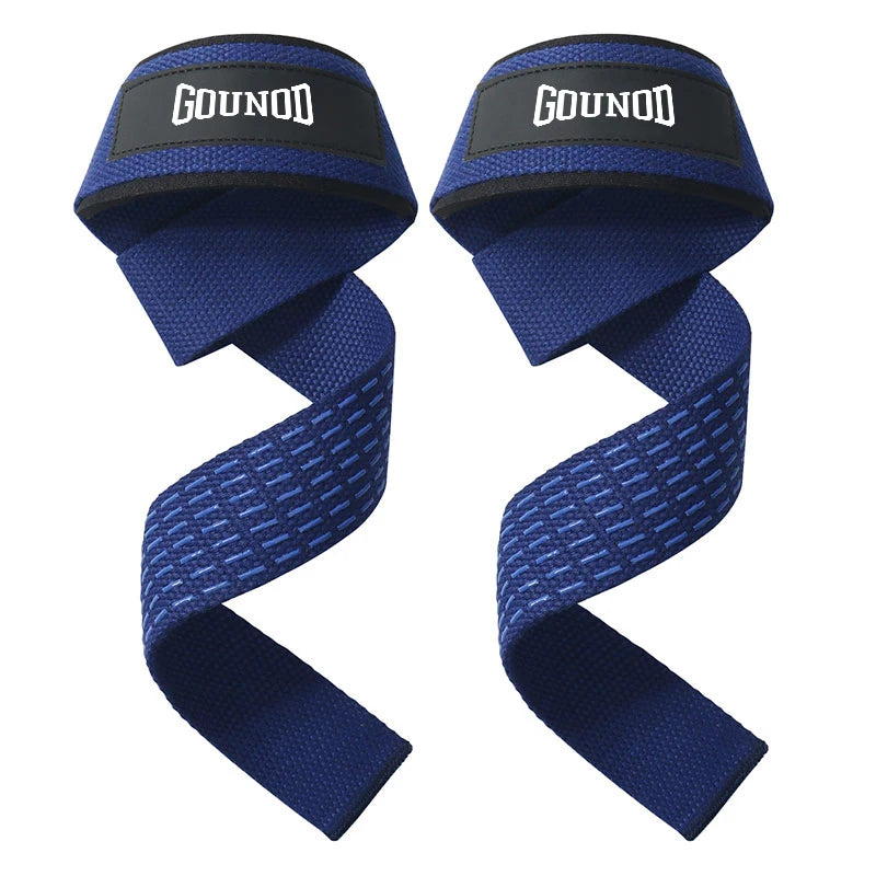 1/3sets TWeightlifting Straps Anti-Slip Silicone Lifting Wrist Straps Strength Training Deadlifts Crossfit Hand Grips Wrist