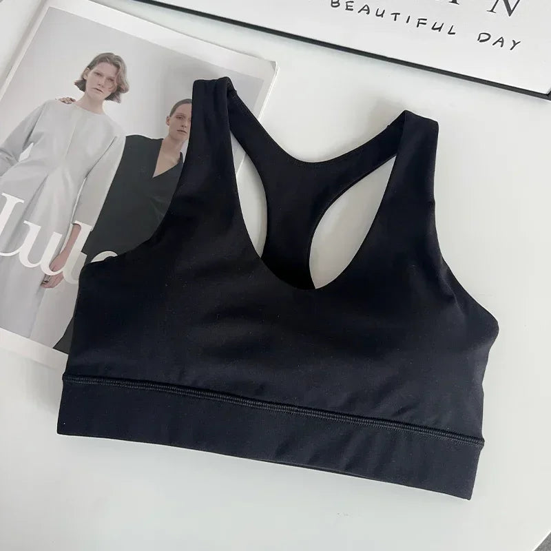 Fitness Yoga Sport Bras High Strength Beautiful Back Yoga Bra Shockproof Breathable Running Pilates Training Fitness Vest