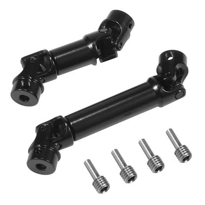 Stainless Steel Drive Shaft 39-45mm 54.5mm-62mm Driveshaft 2PCS for 1/18 RC Crawler Car TRX4M Bronco Upgrade Parts
