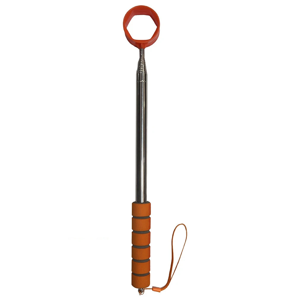 8.86 FT Telescopic Golf Ball Retriever Golf Ball Pick Up Retriever Grabber Extendable Golf Ball Retriever Gift for Golfer