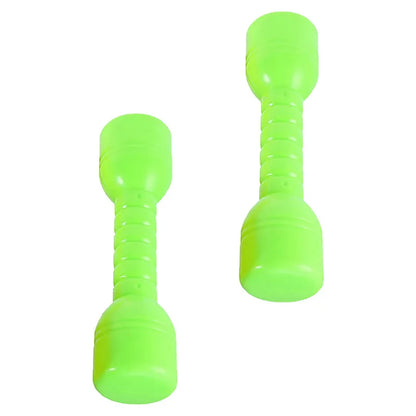 2Pcs Plastic Dumbbells Children'S Sports Fitness Dumbbells Fitness Equipment Children Dumbbells Toddler Toys Fitness Barbell