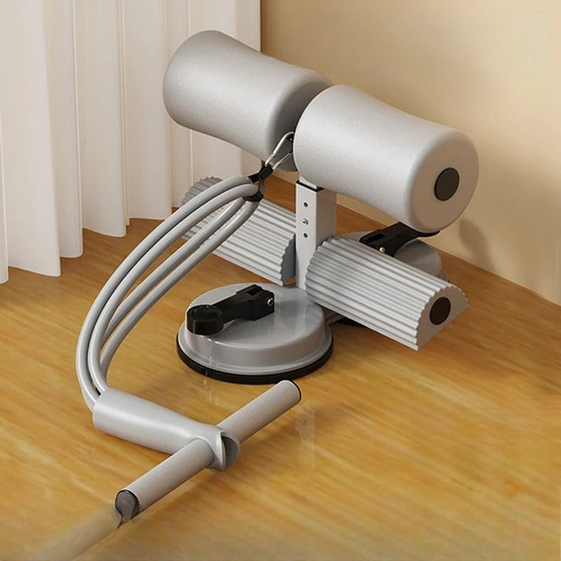 Sit-up Aids Home Use Abdominal Curling Tension Rope Fixed Feet Thin Stomach Sports Training Double Suction Cup Hook Foot Device