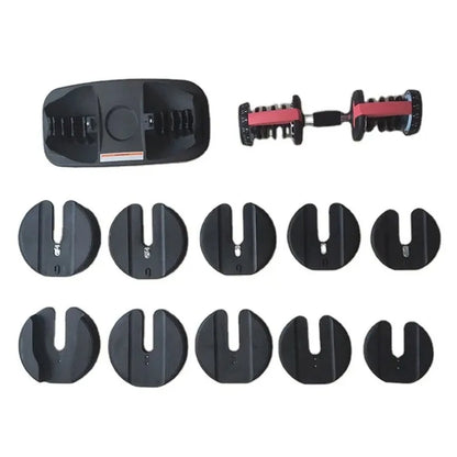 40kg/90 lbs. Smart Dumbbells for Men: Fast, Detachable, and Adjustable Design, Suitable for Household and Gym Fitness Equipment