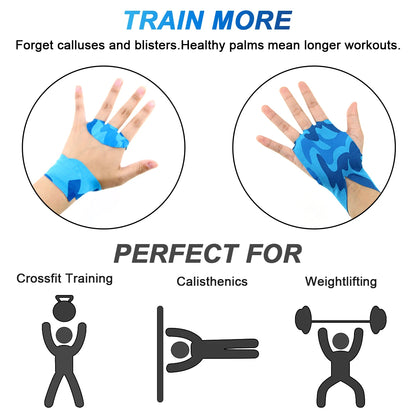 20 Piece Crossfit Hand Grips Athletic Gymnastics Weightlifting Bodybuilder Tape Portable Sport Protection Gloves Elastic Bandage