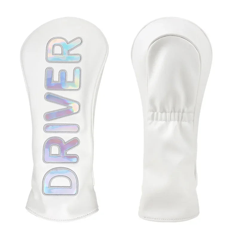 Golf Club Colorful Head Cover, Universal Wood Club Cover Golf Ball Head Protective Cover Portable