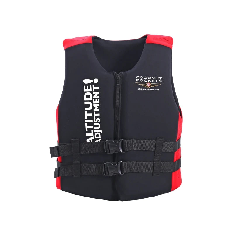 Life Jacket for Adults, Water Sports Safety Vests, Surf Lifeguard, Kayaking and Water Sports, 120 kg