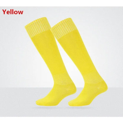 Men's Sport Socks Breathable Over Knee Football Soccer Long Socks