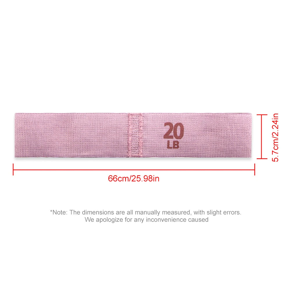 Elastic Workout Bands Anti-Slip Squat Expander Bands Portable Glute Thigh Elastic Bands Yoga Gym Equipment