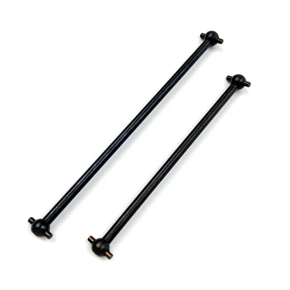 2pcs/set Steel Metal Drive Shaft Dogbone Overall Length 61mm 63mm 70mm 77mm 84mm 87mm 89.5mm 100mm For HSP 1/10 RC Car Parts