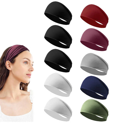 MIAO-US Sweat-Absorbent Sports Headband