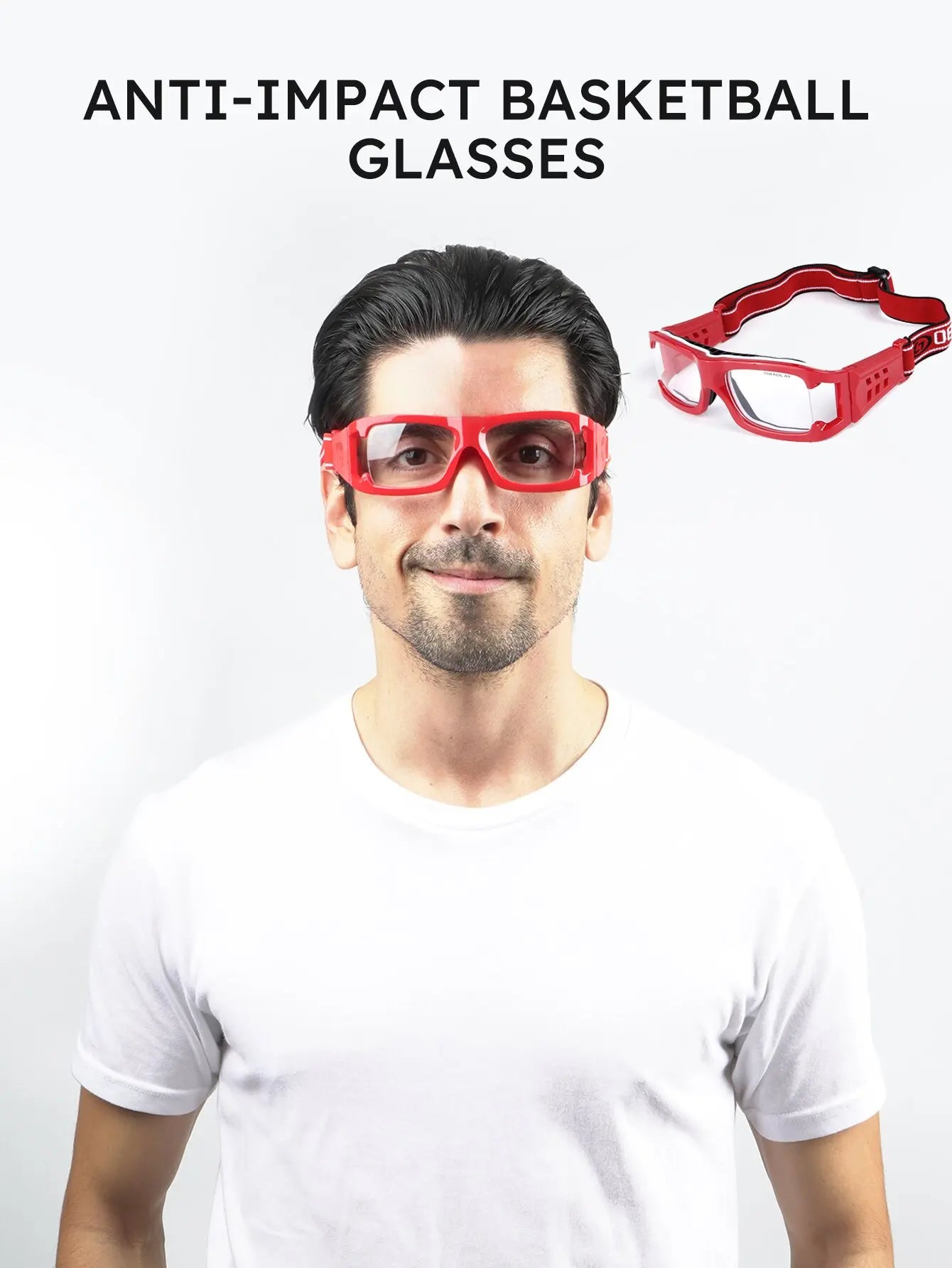 OBAOLAY-Sports Safety Goggles, Basketball, Football, Riding Glasses, Anti-Impact, Anti-Fog, Anti-Wind and Sand Eye Protection, Y