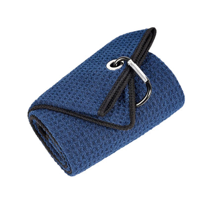 Golf Ball Cleaning Towel Microfiber Waffle Golf Towel Outdoor Golf Sports Running Towel Cleaning Club Wipe Ball Yoga Gifts