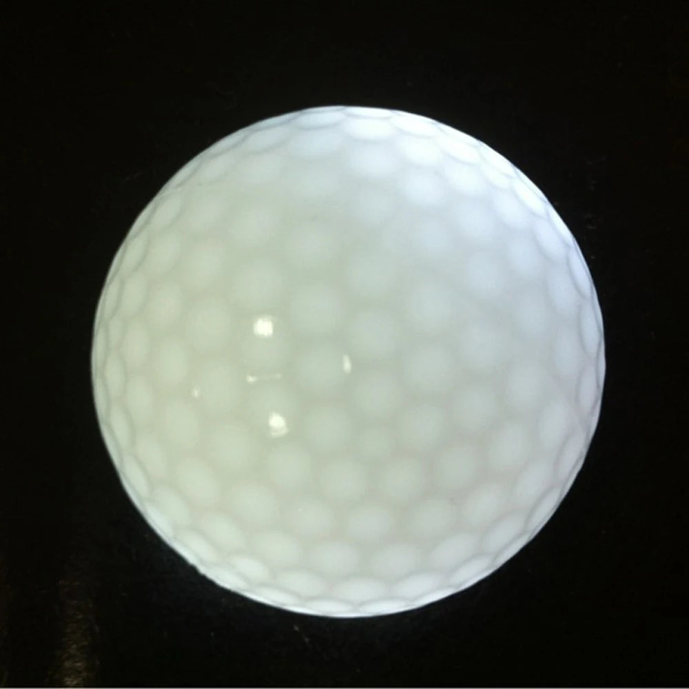 1pcs New LED Golf Ball Light up Golf Ball Night Golf Balls Luminous Golf Balls Glow Dark Golf Ball  8 Colors for Your Choice