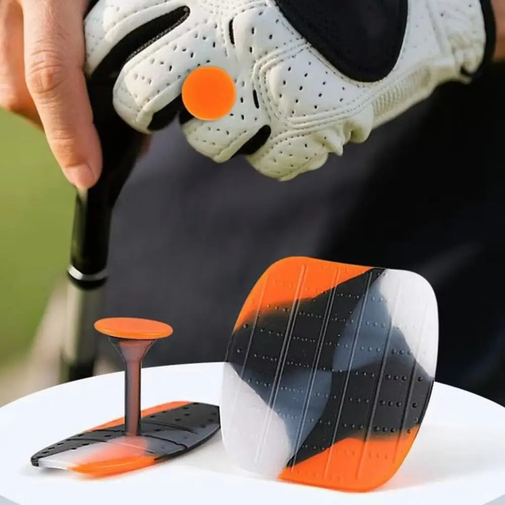 Enhanced Ball Control Golf Club Grip Trainer Swing Grip Pad T-Shape Golf Club Hand Grip Silicone Correct Posture