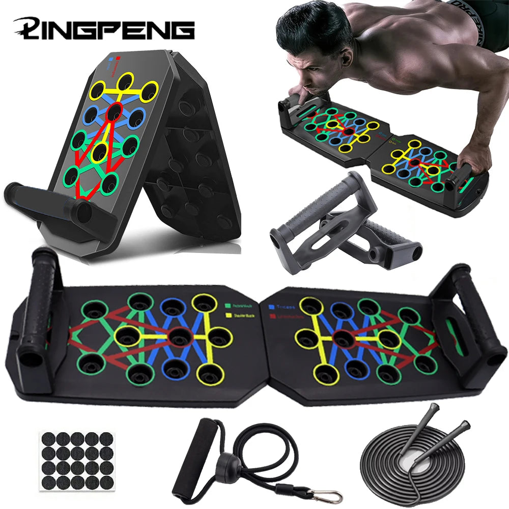 Portable Push-up Board Set – Multifunctional Fitness Equipment
