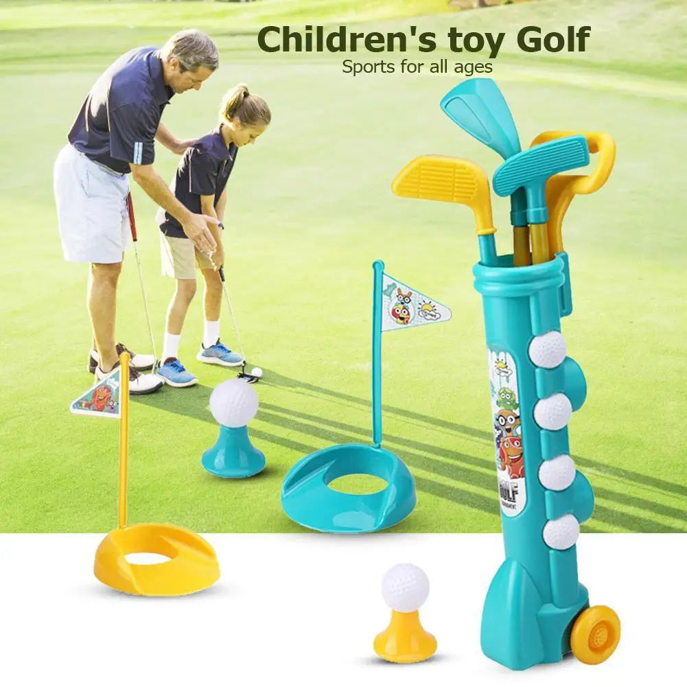 Clubs Set Parent Child Educational Activities Outdoor Sports Game Toy Game Outdoor Sports Golf Clubs