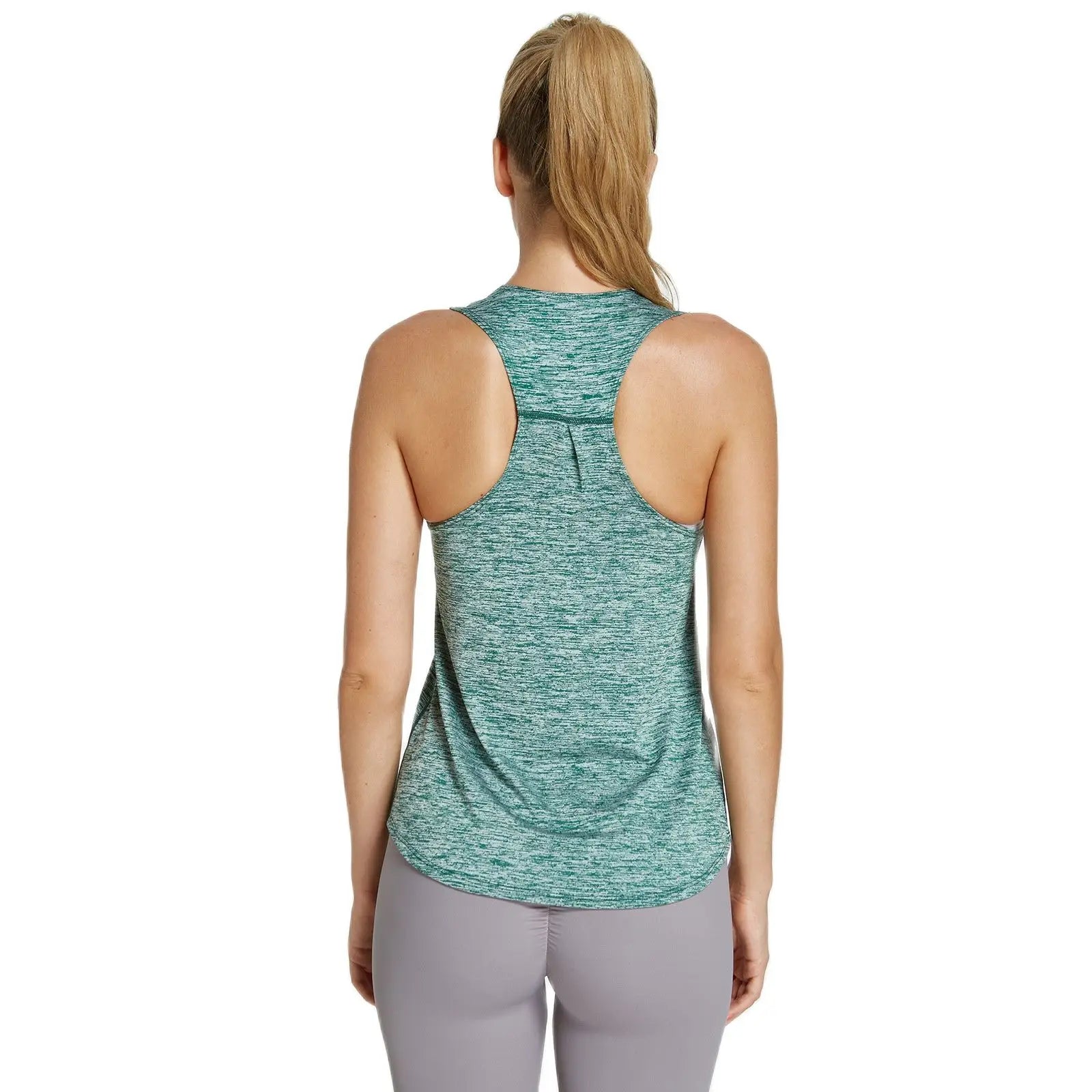 Quick-Dry Women’s Yoga Shirt – Breathable Sleeveless Workout Top