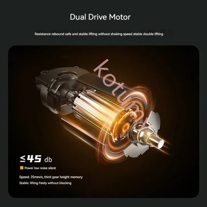 Adjustable Height Electric Lifting Table Electric Computer Table Vertical Office Table Sit Stand up Desk for Home