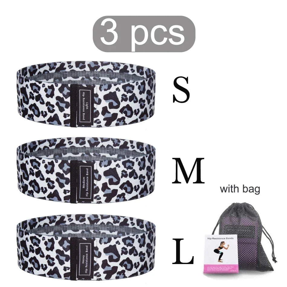 WOSWEIR Elastic Resistance Bands Set for Workout