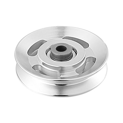 1Pcs Aluminum Alloy Pulley Wheel Fitness Equipment Accessories Cable Machine Bearing Gym Parts Body Building Tools Workout Gear