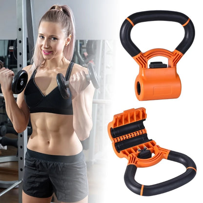 Adjustable Dumbbells Kettlebells Grip Handle Portable Fitness Training Handle Converts Your Dumbbells Into Kettlebells