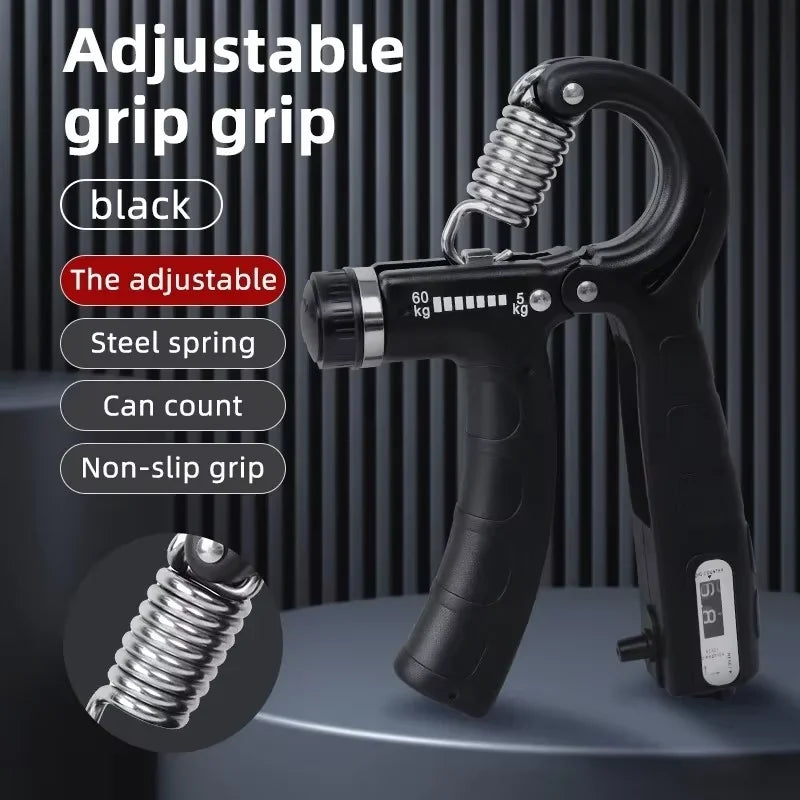 Grip Strength Trainer Forearm Strengthener Hand Squeezer Adjustable Resistance Hand Grip