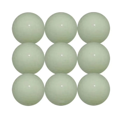 6PCS Glow-in-Dark Golf Balls Synthetic Rubber Night Practice Training Balls for Evening Course with High Visibility Fluorescent