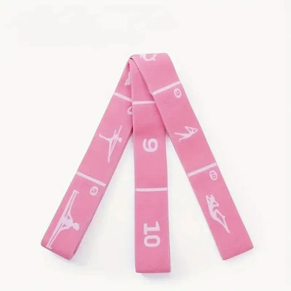 Yoga Stretch Training Belt，Universal Resistance Bands for Dance, Gymnastics, Workout, Pilates|Use Nylon Fabric Material