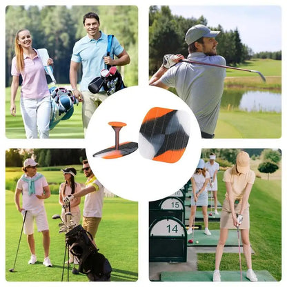 Golf Grip Trainer T Grip Golf Club Training Aid Comfortable Silicone Pad Swing Practice Tool For Men Non-Slip Golf Accessories
