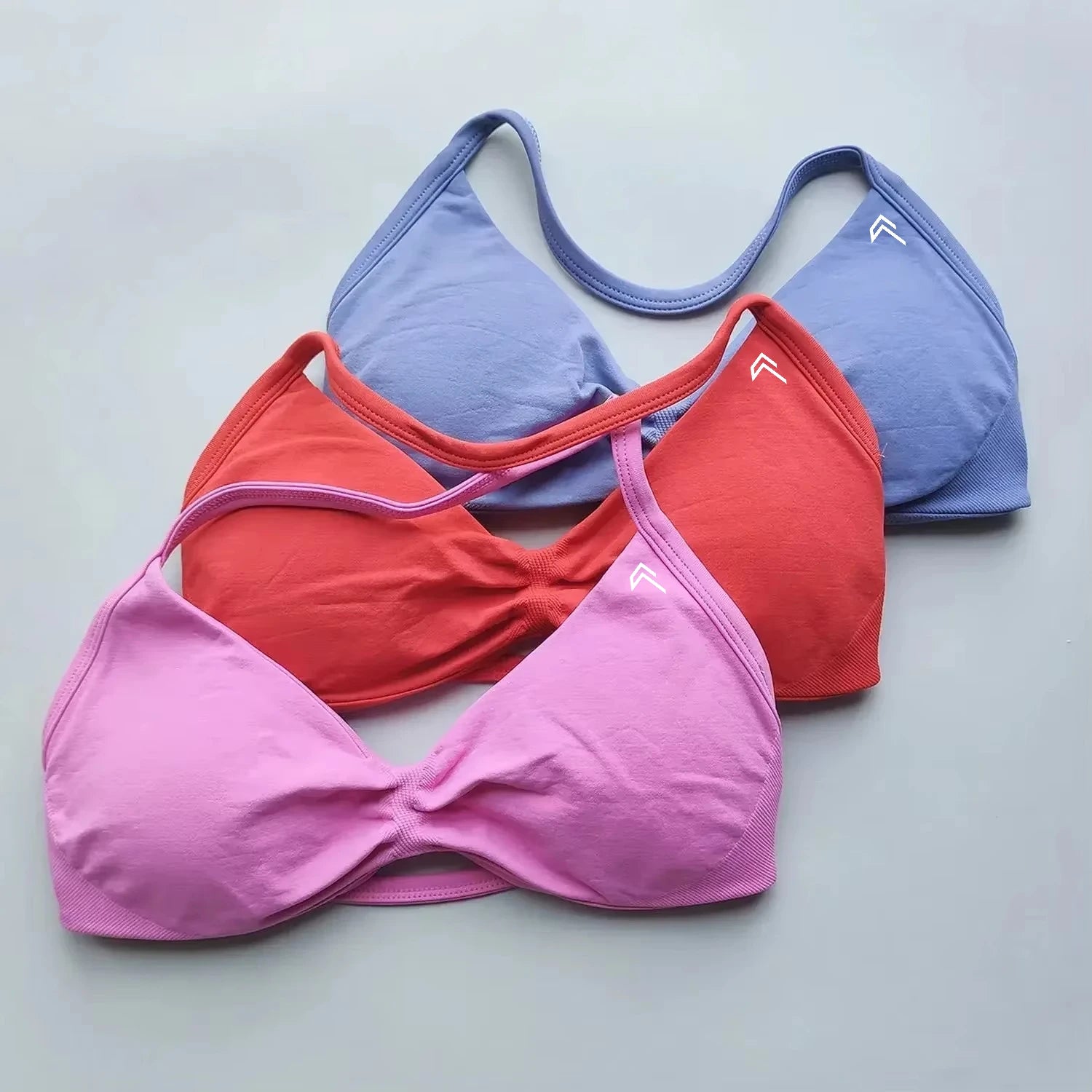 Oner Active Sport Yoga Bra Strappy Backless Yoga Gym Bra Removable Cups Women Workout Fitness Clothing Gym Top Halter Sport Bras