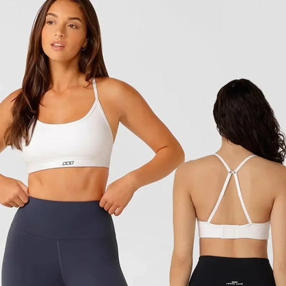 Sports Bra Women High Support Sports Top Push Up Yoga Bra Gym Workout Crop Top Fitness Underwear Running Brassiere Sportswear