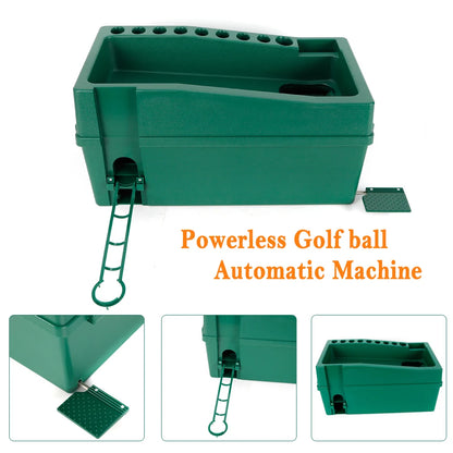 Golf Automatic Ball Dispenser with Cue Holder