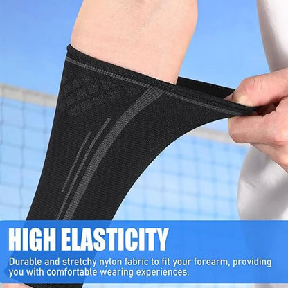 1Pairs UV Protection Volleyball Arm Sleeves Wrist Support Elastic Arm Warmers Sports Safety Breathable