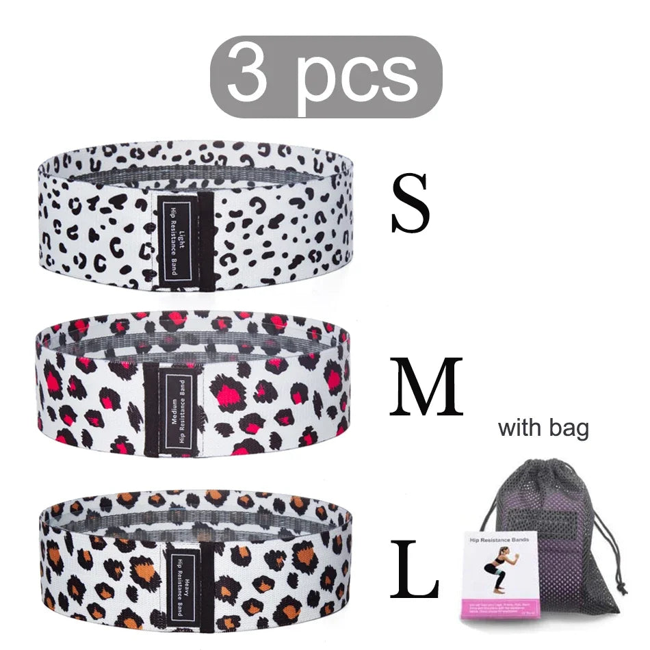 WOSWEIR Elastic Resistance Bands Set for Workout
